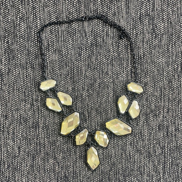 Statement Rhinestone Necklace - Picture 1 of 5